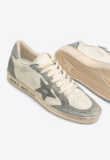 Golden Goose DB Ball Star Low-Top Vintage Sneakers White GWF00327F005428/O_GOLDE-10364