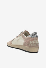 Golden Goose DB Ball Star Low-Top Sneakers Pink GWF00327F006122/P_GOLDE-82435