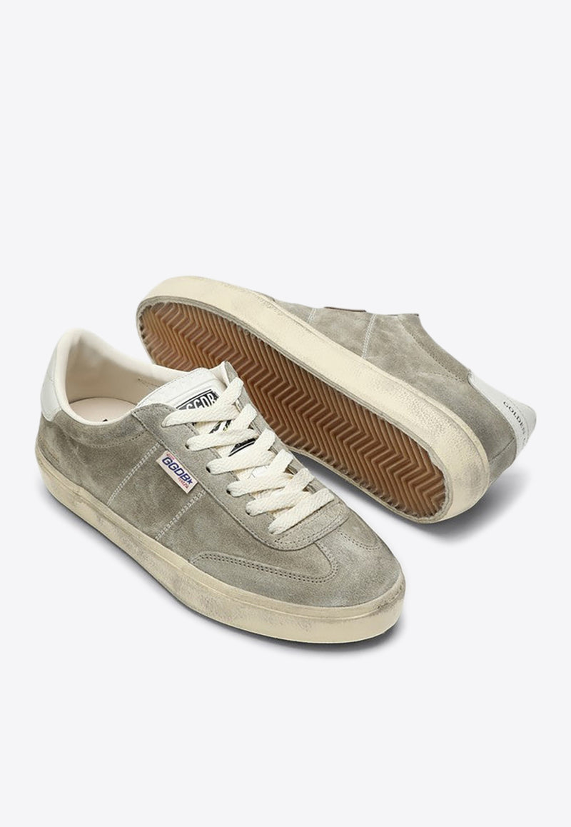 Golden Goose DB Soul Star Distressed Suede Sneakers Taupe GWF00464F005047/P_GOLDE-60460