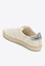 Golden Goose DB Soul Star Low-Top Sneakers with Glittered Heel White GWF00464F005053/O_GOLDE-80185