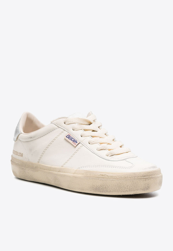 Golden Goose DB Soul Star Leather Low-Top Sneakers White GWF00464.F005054.80185WHITE MULTI