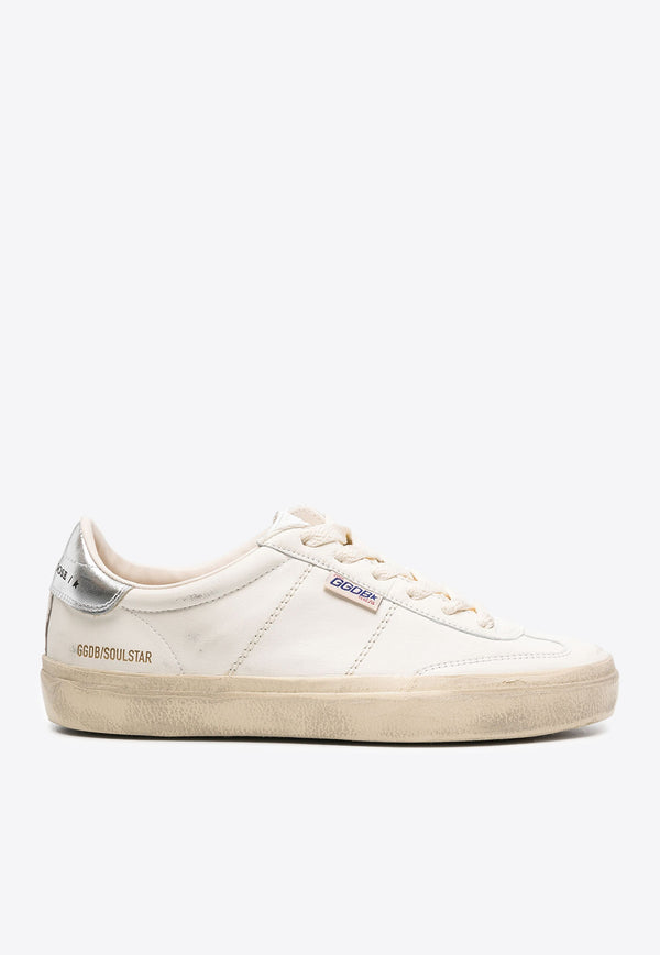 Golden Goose DB Soul Star Leather Low-Top Sneakers White GWF00464.F005054.80185WHITE MULTI
