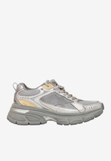 Golden Goose DB Lightstar Metallic Leather Sneakers Silver GWF00724.F006475.70138_MULTI COLO
