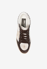Golden Goose DB Ball Star Studded Low-Top Sneakers Multicolor GWF00832.F008147.83253_MULTI COLO