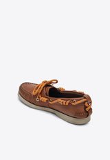 Golden Goose DB Cruise Leather Loafers Brown GWF00883F008317/S_GOLDE-55150