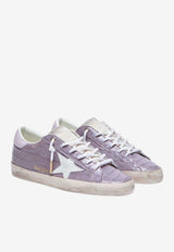 Golden Goose DB Super Star Croc-Embossed Leather Sneakers Lilac GWF01002.F008118.45405_LILAC