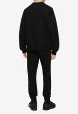 Dolce & Gabbana 3D DG Logo Track Pants Black GWJTAZ HU7IH N0000