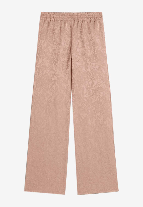 Golden Goose DB Journey Toile de Jouy Wide-Leg Pants GWP00821.P001177.25257PINK