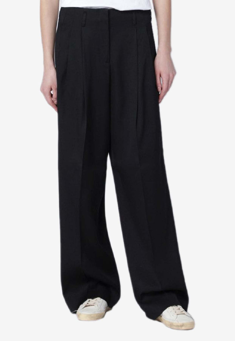Golden Goose DB Tailored Wool Pants Black GWP01203P001546/S_GOLDE-90100