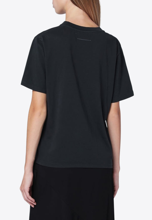 Golden Goose DB Star Print T-shirt Black GWP01220P000593/R_GOLDE-90100