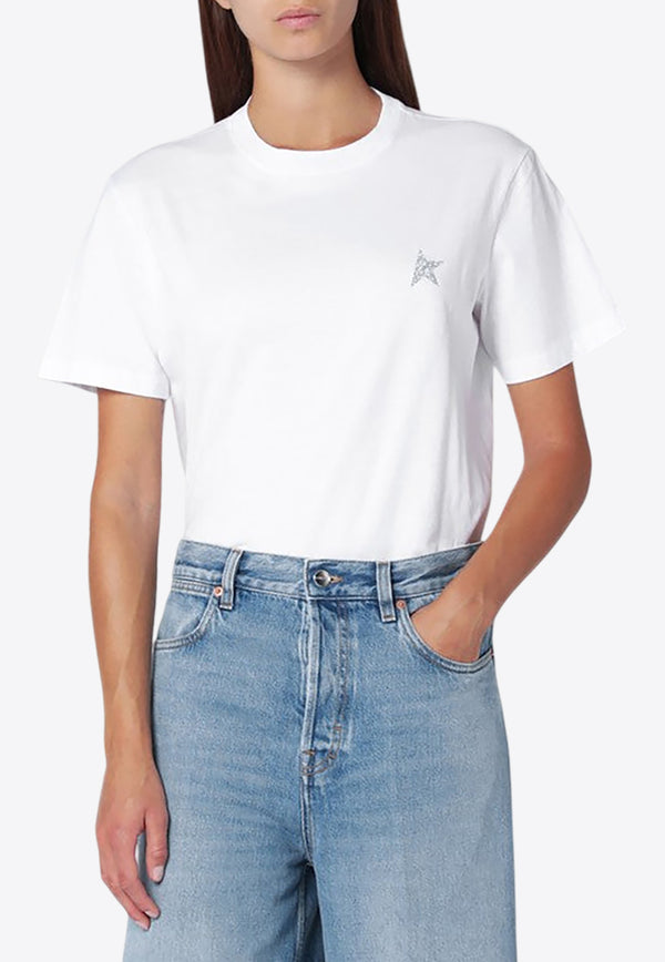 Golden Goose DB Star Short-Sleeved T-shirt GWP01220P000594/R_GOLDE-80185