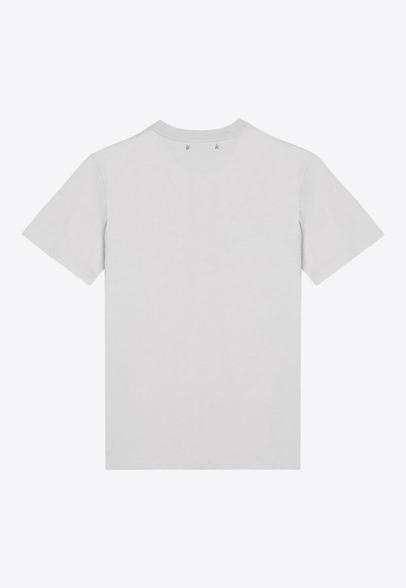 Golden Goose DB Logo Short-Sleeved T-shirt GWP01220P001625/P_GOLDE-11569 White