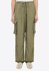 Golden Goose DB Straight-Leg Cargo Pants Green GWP01720P001369/O_GOLDE-60469