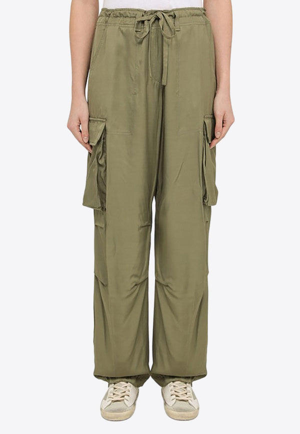 Golden Goose DB Straight-Leg Cargo Pants Green GWP01720P001369/O_GOLDE-60469