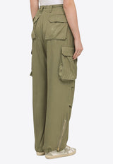 Golden Goose DB Straight-Leg Cargo Pants Green GWP01720P001369/O_GOLDE-60469