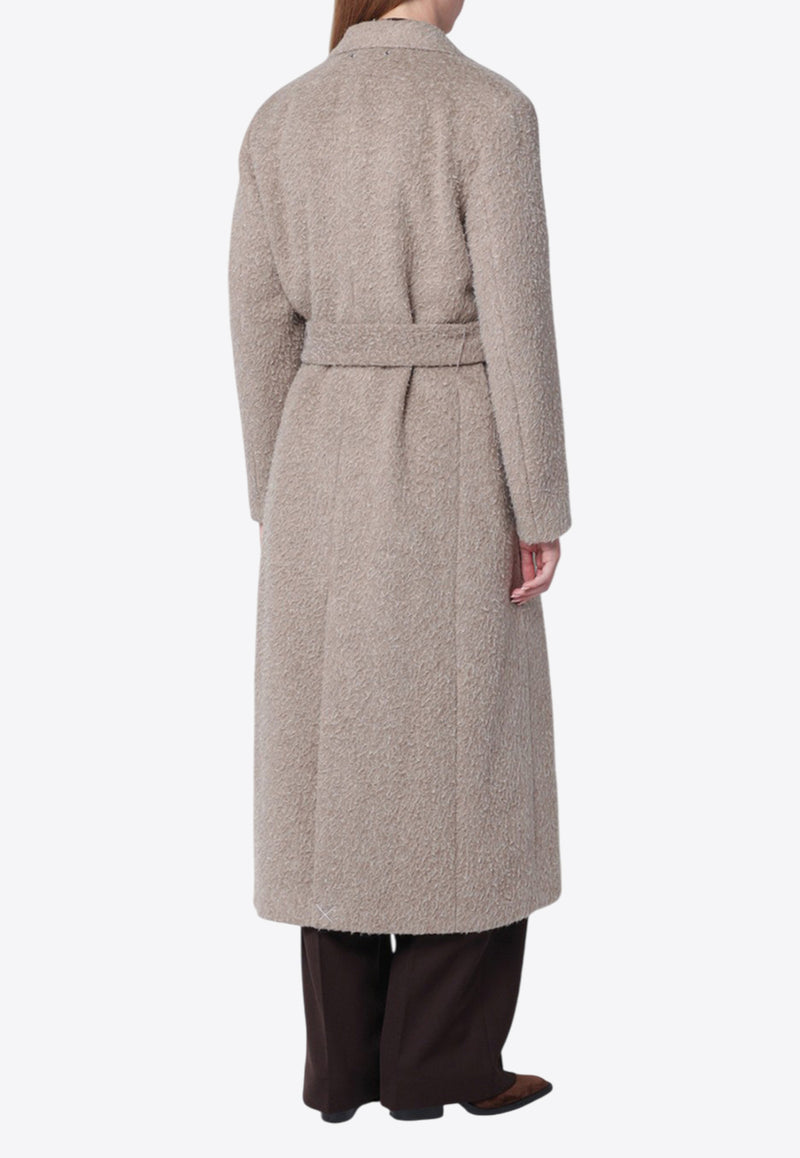 Golden Goose DB Wool-Blend Belted Coat GWP02319P002091/R_GOLDE-60407