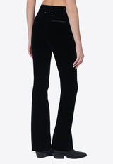 Golden Goose DB Straight-Leg Stitched Pants Black GWP02572P002316/S_GOLDE-90100