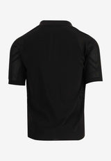 Dolce & Gabbana DG Logo Polo T-shirt Black GXN78T JEML3 N0000