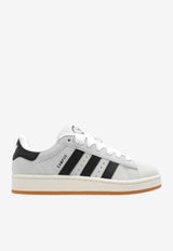 Adidas Originals Campus Low-Top Suede Sneakers Gray GY0042 0-CRYWHT CBLACK OWHITE