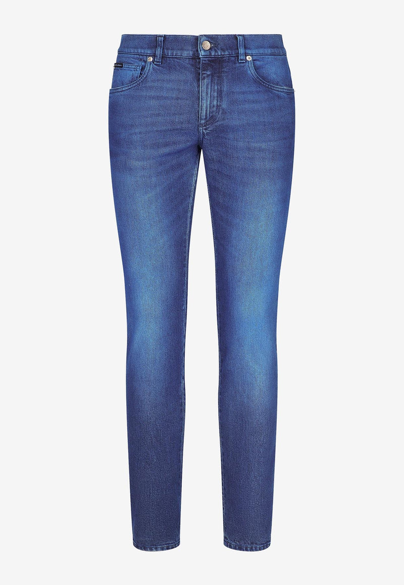 Dolce & Gabbana Skinny Stretch Jeans GY07LD G8JD1 B5460 Blue