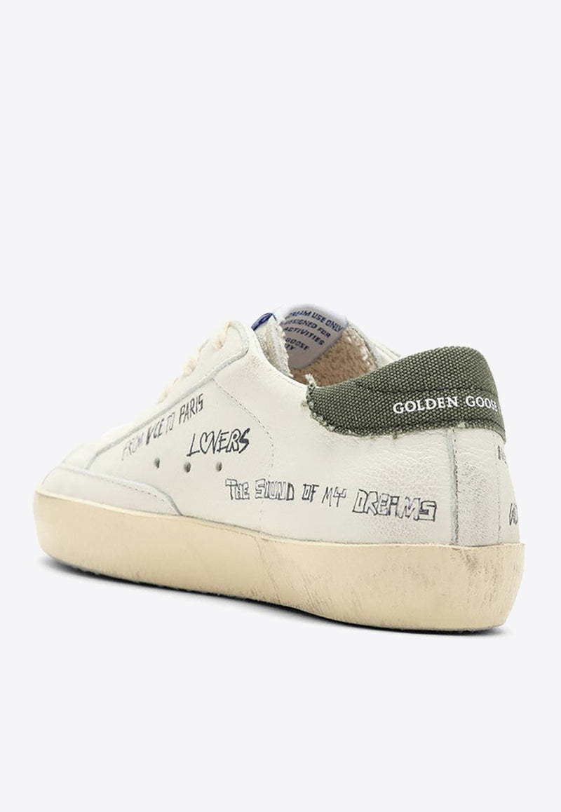 Golden Goose DB Kids Girls Super-Star Low-Top Sneakers White GYF00101F005309/O_GOLDE-11666