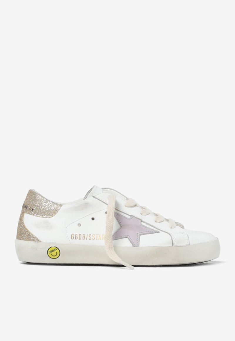 Golden Goose DB Kids Girls Super-Star Low-Top Sneakers White GYF00102F006757_12151