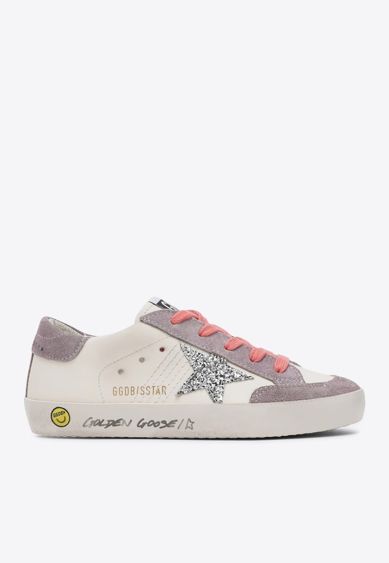 Golden Goose DB Kids Girls Super-Star Low-Top Sneakers White GYF00107F007295/R_GOLDE-12160