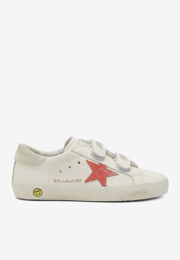 Golden Goose DB Kids Girls Old School Young Low-Top Sneakers White GYF00111F007430/R_GOLDE-82978