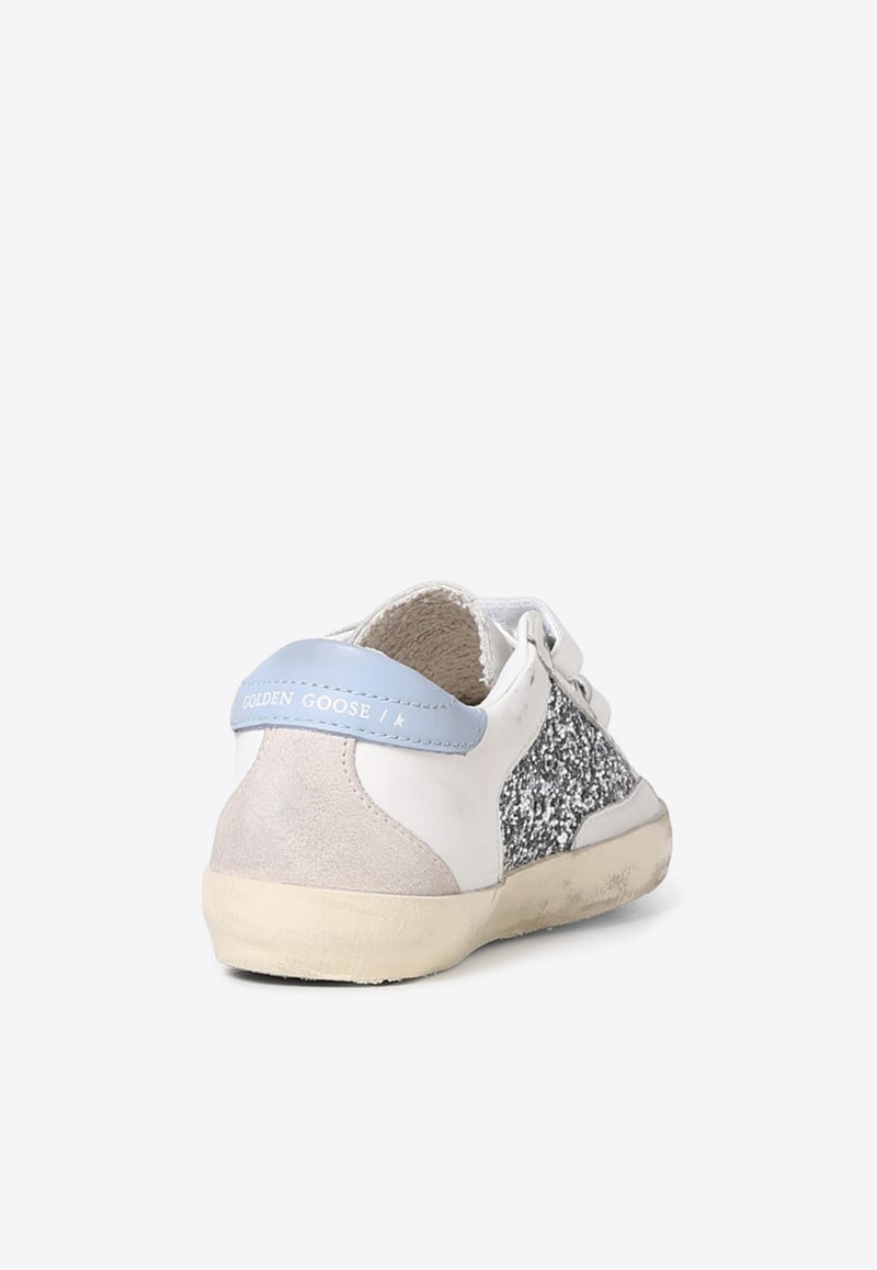 Golden Goose DB Kids Girls Old School Young Low-Top Sneakers GYF00144.F004681.82317WHITE MULTI