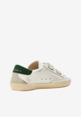 Golden Goose DB Kids Girls Old School Touch-Strap Sneakers White GYF00177.F008042.10594_WHITE MULT