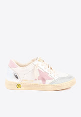 Golden Goose DB Kids Girls Ball Star Young Low-Top Sneakers GYF00439.F004614.82299WHITE MULTI
