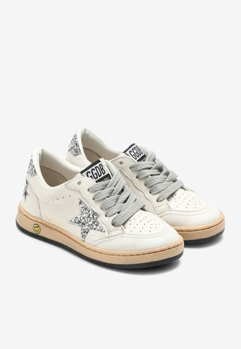 Golden Goose DB Kids Kids Ball Star Leather Low-Top Sneakers GYF00439F004826/N_GOLDE-80185
