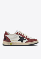 Golden Goose DB Kids Boys Ball Star Low-Top Sneakers Red GYF00439F006792/Q_GOLDE-10435