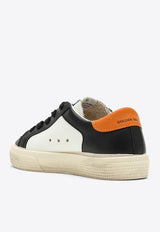 Golden Goose DB Kids May Low-Top Sneakers in Leather GYF00495F005322/O_GOLDE-80446