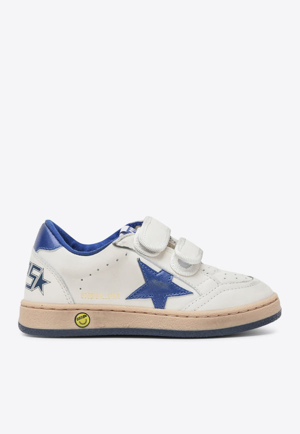 Golden Goose DB Kids Boys Ball Star Young Low-Top Sneakers White GYF00501F004246/R_GOLDE-10793