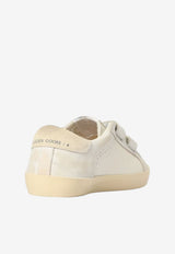 Golden Goose DB Kids Girls Old School Sneakers with Leopard Print Star Patch White GYF01030.F008037.82823_WHITE MULT