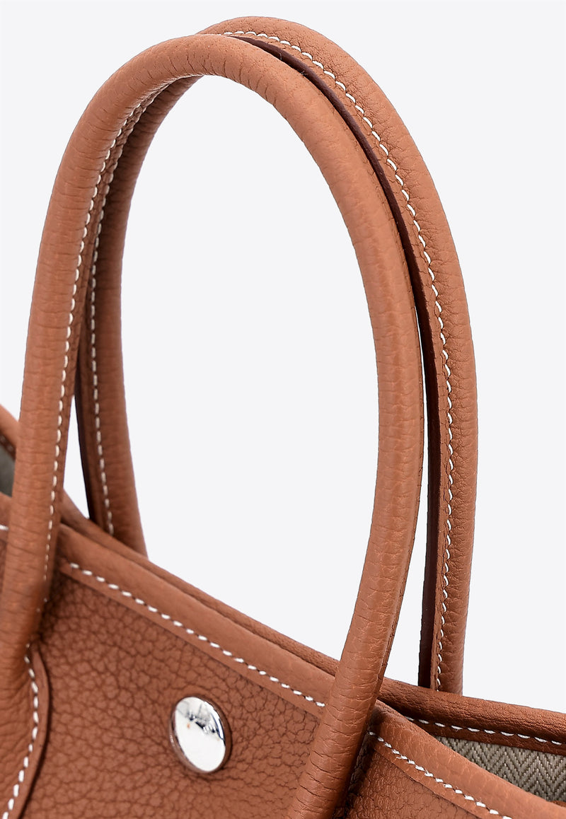 Hermès Neo Garden 23 Gold Negonda Leather with Palladium Hardware