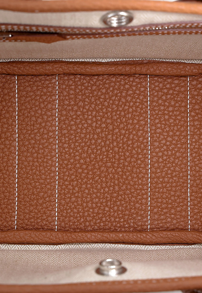Hermès Neo Garden 23 Gold Negonda Leather with Palladium Hardware
