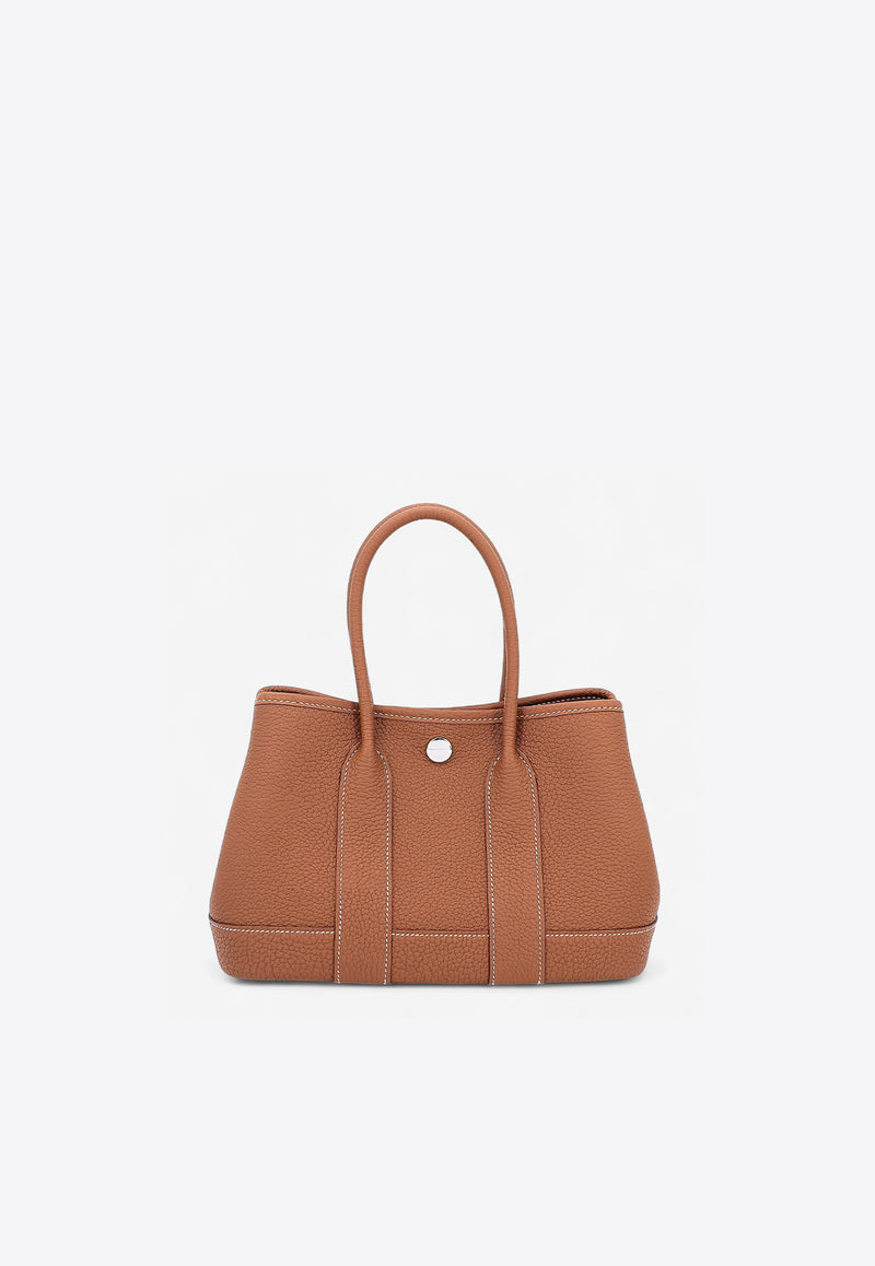 Hermès Neo Garden 23 Gold Negonda Leather with Palladium Hardware