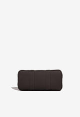 Hermès Garden Party 30 in Ebene Veau Negonda and Toundra Toile Militaire with Palladium Hardware