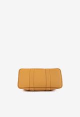 Garden Party 30 in Naturel Sable Canvas and Negonda Leather with Palladium Hardware