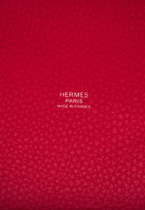 Hermès Picotin Lock 18 Tote Bag in Rose Mexico Clemence with Palladium Hardware