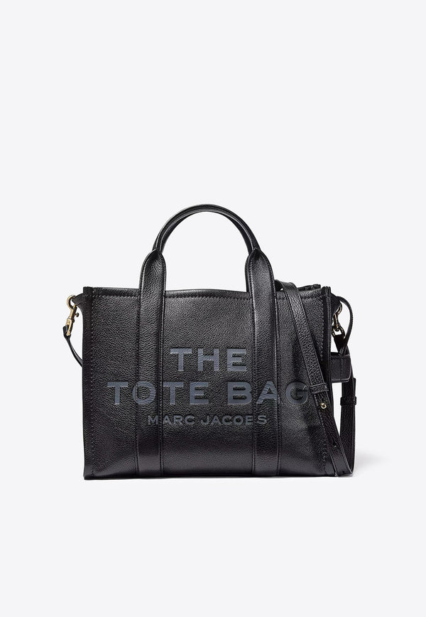 Marc Jacobs Medium Leather Tote Bag H004L01PF21BLACK