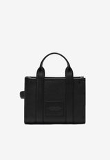Marc Jacobs Small Leather Logo Tote Bag  Black H009L01SP21LE/S_MARC-001