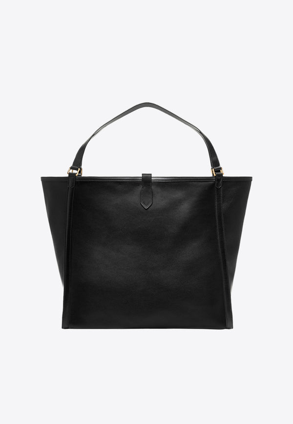 Tom Ford Leather Logo Tote Bag H0574-LCL376G 1N001