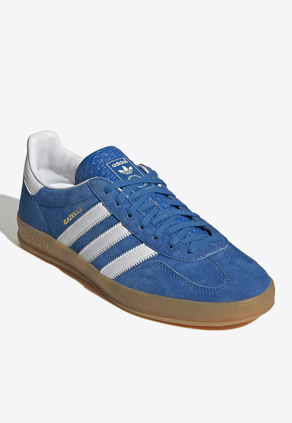 Adidas Originals Gazelle Indoor Low-Top Suede  Sneakers Blue H06260LS/O_ADIDS-BL