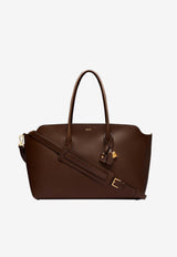Tom Ford Alexander East West Leather Tote Bag H0663-LCL467G 1B053 Brown