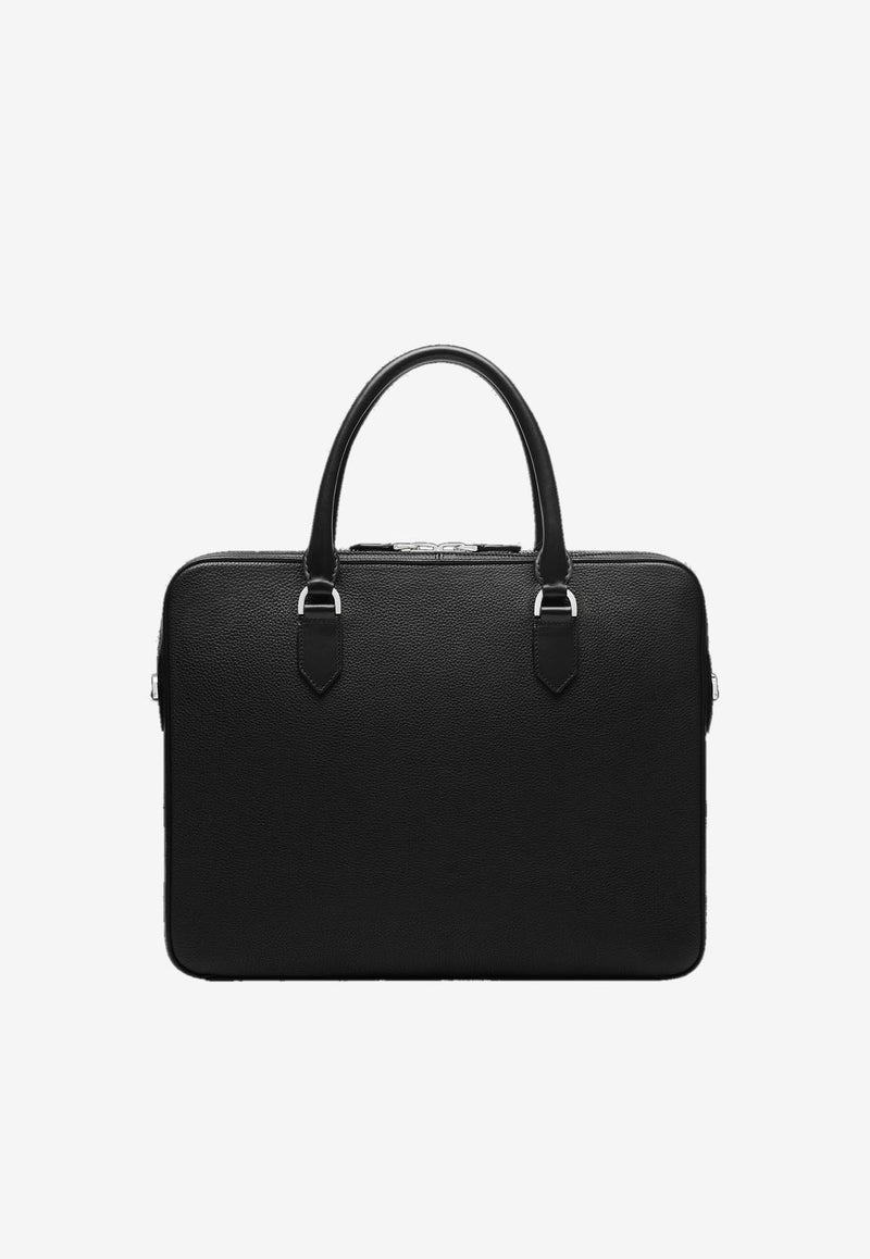 Tom Ford Elliot City Grained Leather Briefcase Black H0666-LCL213S 1N001