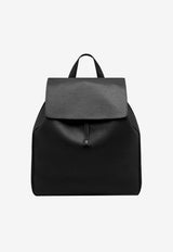 Tom Ford T-line Grained Leather Flap Backpack Black H0715-LCL600S NAA