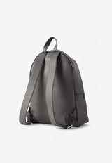 Tom Ford Logo Stamped Leather Zipped Backpack Black H0735-LCL606Y TBU